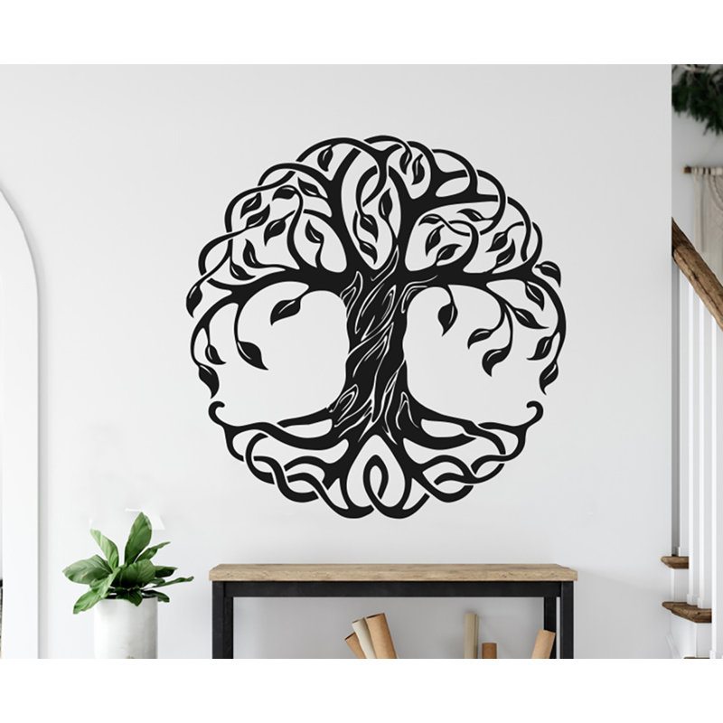 Ebern Designs Tree of Life Vinyl Wall Decal Wayfair